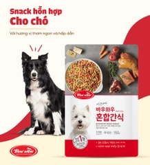 Snack hỗn hợp cho chó Bow Wow 150g