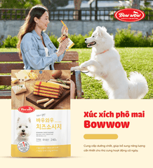 Xúc xích phô mai Bow Wow 240g
