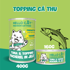 Pate cho mèo Hello Cat lon 400g