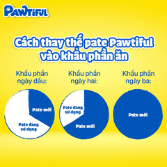 Thức ăn cho mèo Pawtiful dạng Thạch vị Cá hồi & Cá thu 70G