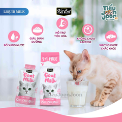 Sữa dê Kit Cat cho mèo con - Goat Milk For Kitten (6 gói)