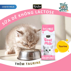 Sữa dê Kit Cat cho mèo con - Goat Milk For Kitten (6 gói)