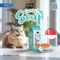 Súp Kit Cat cho mèo vị Hải Sản (6 gói)