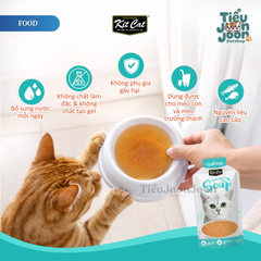 Súp Kit Cat cho mèo vị Cá Hồi (6 gói)