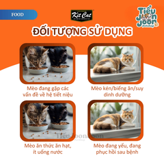 Súp Kit Cat cho mèo vị Cá Hồi (6 gói)