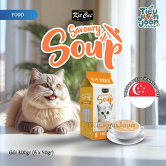 Súp Kit Cat cho mèo vị Thịt Gà