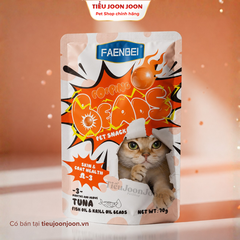 Pate Viên tinh thể chức năng cho mèo Faenbei (Sức khoẻ Da & Lông) 70g