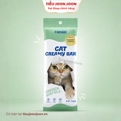 Súp thưởng Faenbei dòng kem - Vị Gà & Sữa dê 15g*4
