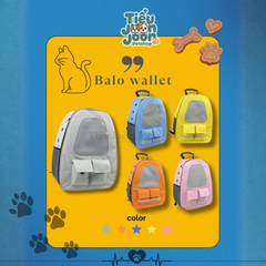 Balo vận chuyển chó mèo mặt lưới T&D