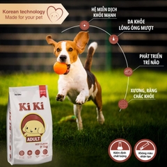 Thức Ăn Hạt KiKi Cho Chó Trưởng Thành (Vị Bò) 1kg