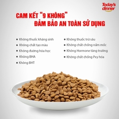 Thức ăn hạt cho mèo mọi lứa tuổi TODAY'S DINNER 5kg