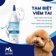 Dung dịch vệ sinh tai chó mèo TropiClean Oxymed Ear Cleaner 118ml
