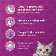 Pate mèo trưởng thành Whiskas Adult vị Cá Mòi 400g