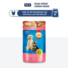 Pate cho chó con SmartHeart gói 130g