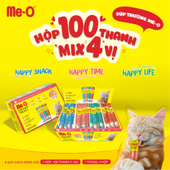 Súp thưởng mèo Me-O Creamy Treats Happy Time