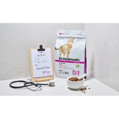 Thức ăn hạt cho mèo Hỗ Trợ Tiêu Hóa DR. HEALMEDIX INTESTINAL (FELINE) D/I 1,5kg