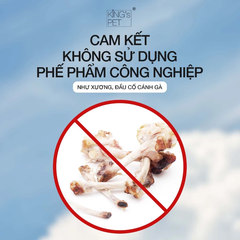 Pate cho chó King's Pet vị Bò rau củ 380g