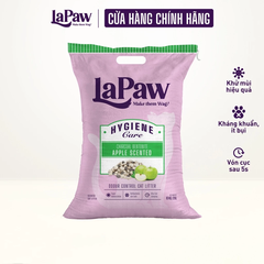 Cát đất sét cao cấp mix than hoạt tính LaPaw - hương Táo 20L/10kg
