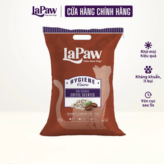 Cát đất sét tự nhiên vệ sinh cho mèo LaPaw hương Cà Phê 40L/20kg