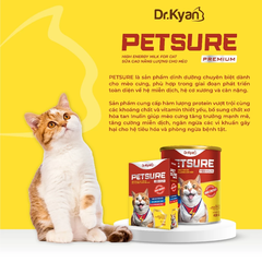 Sữa bột PETSURE - Cao Năng Lượng cho Mèo 100g