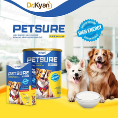Sữa bột PETSURE - Cao Năng Lượng cho Chó 100g