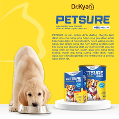 Sữa bột PETSURE - Cao Năng Lượng cho Chó 100g