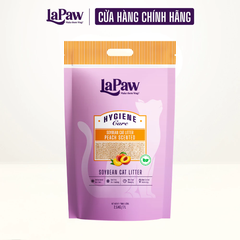 Cát vệ sinh đậu nành cao cấp LaPaw 7L - Mùi Đào