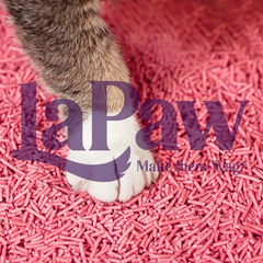 Cát vệ sinh đậu nành cao cấp LaPaw 7L - Mùi Đào