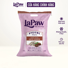 Cát đất sét cao cấp mix than hoạt tính LaPaw - hương Cà Phê 20L/10kg