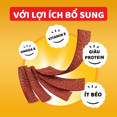 Bánh Thưởng Cho Chó Pedigree Schmackos Stix - Vị Bò Xông Khói