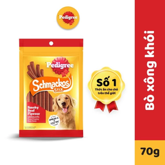 Bánh Thưởng Cho Chó Pedigree Schmackos Stix - Vị Bò Xông Khói