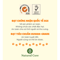 Thịt Ức Sấy Natural Core (Thịt Gà, Thịt Vịt)