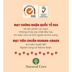 Thịt Ức Sấy Cứng Natural Core (Thịt Vịt, Thịt Gà)