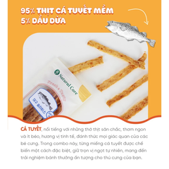 Cá Tuyết và Bí Ngô Sấy Natural Core 30g