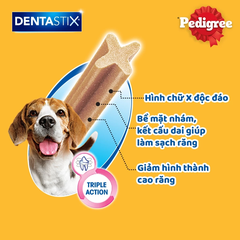 Bánh xương cho chó cỡ vừa Pedigree Dentastix 98g
