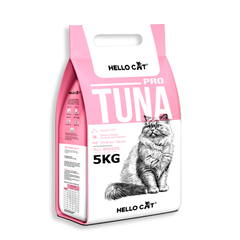 Thức ăn hạt Hello Cat dành cho mèo mọi lứa tuổi - Vị Cá Ngừ