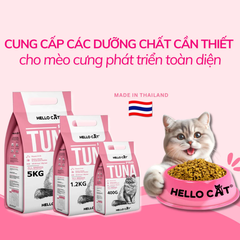 Thức ăn hạt Hello Cat dành cho mèo mọi lứa tuổi - Vị Cá Ngừ