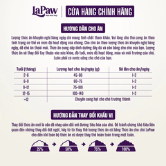 Thức ăn hạt dinh dưỡng hỗn hợp cho chó con LaPaw 1,5kg