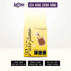 Cát Tre tự nhiên hương nước hoa cao cấp PURR FUME 8L/2.8kg - hương Mật Ong Sữa