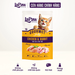 LaPaw Pate gói dạng thạch cho mèo mọi lứa tuổi 70G