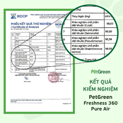 Xịt Khử Mùi Thú Cưng PetGreen Freshness 360 Pure Air 500ml