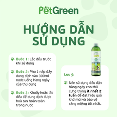Khử Mùi Răng Miệng Thú Cưng PetGreen Oral Care 500ml