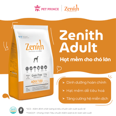 Thức ăn hạt mềm cho chó trưởng thành - Zenith Adult 1.2kg
