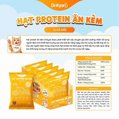 Hạt Protein Ăn Kèm cho Mèo Dr.Kyan vị cá hồi