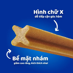 Bánh xương cho chó kiểng Pedigree Dentastix 60g