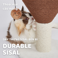 Trụ cào móng mèo Ly Cà Phê FOFOS