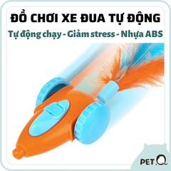 Đồ chơi xe đua tự động cho mèo FOFOS