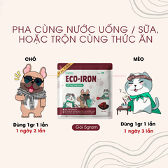 Bột bổ máu Ecopets ECO IRON 5G