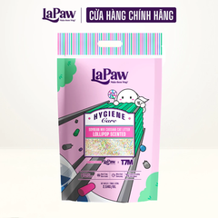 Cát vệ sinh đậu nành trộn cát bã sắn LaPaw 8L - Hương Kẹo Lollipop
