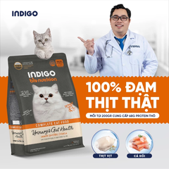 Thức ăn dinh dưỡng cho mèo INDIGO Sức Khỏe Tiết Niệu 2kg
